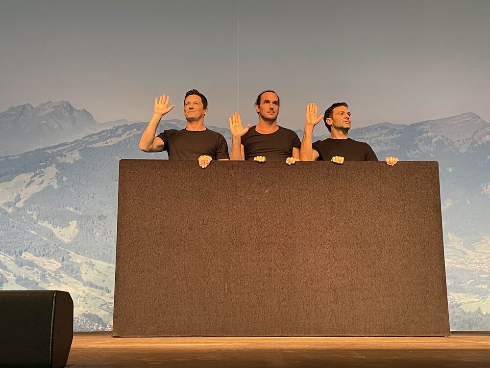 Starbugs Comedy: Komiker-Trio aus dem Berner Seeland. (Foto: Peter Warthmann)